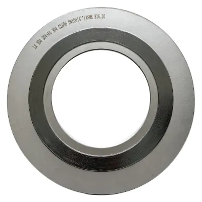 Spiral Wound Gasket with Inner and Centering Rings