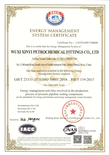 ISO 50001 · Energy management Page 4 of 4